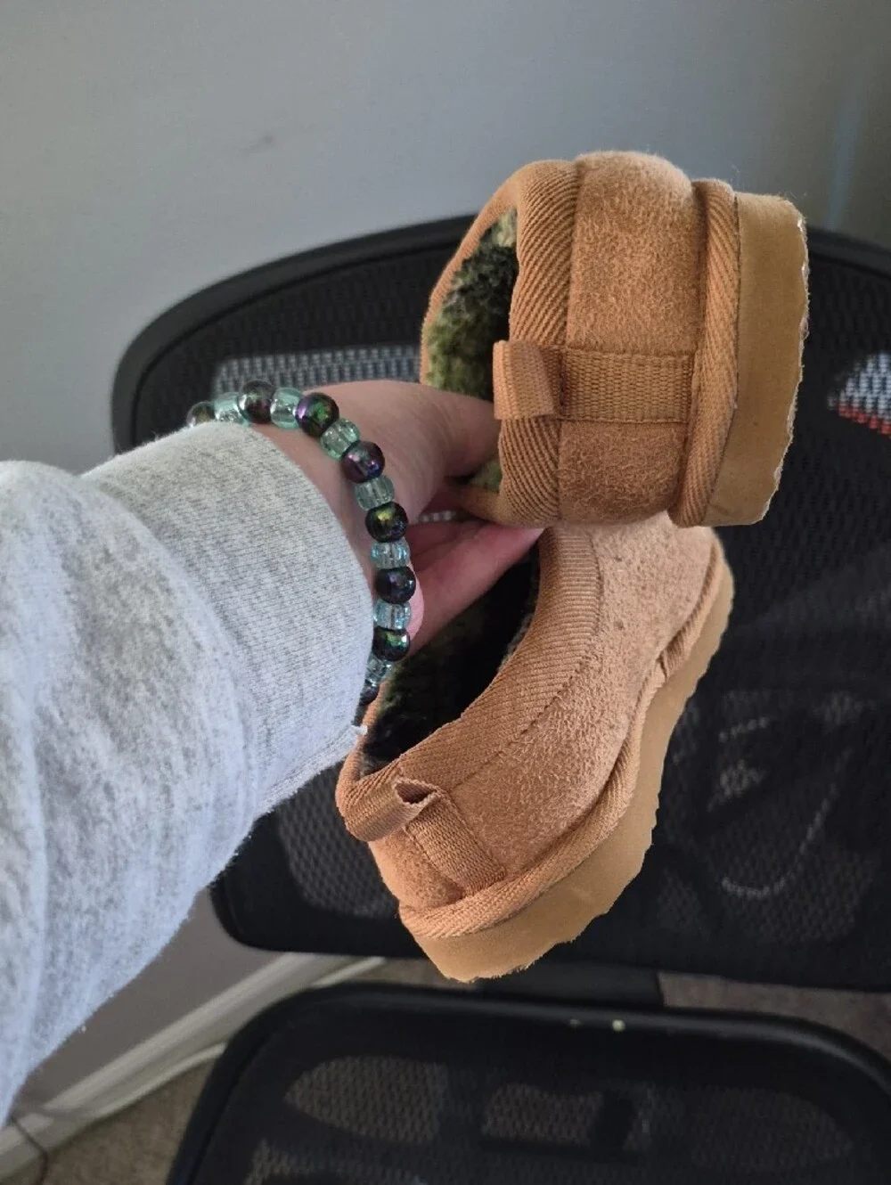 wonder nation Tan Slip-On Casual Shoes